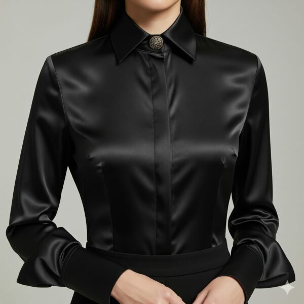 Chemise en satin icône